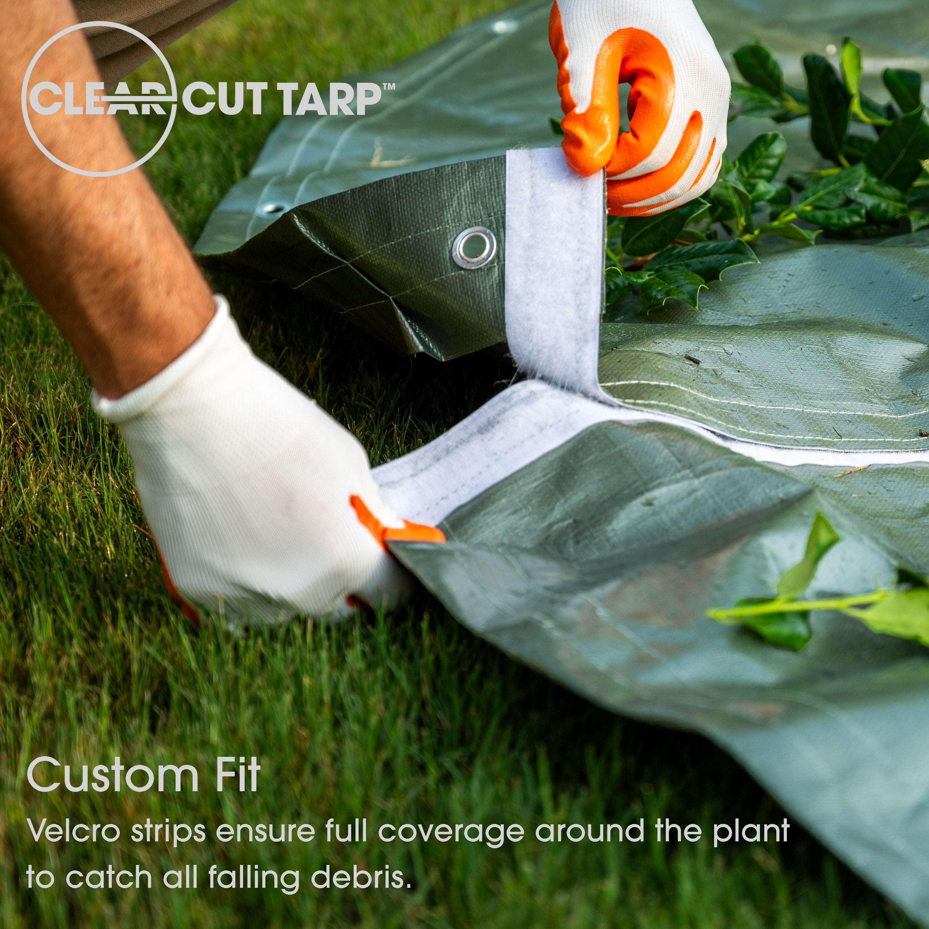 Clear-Cut Premium 8 Feet Landscape Tarp