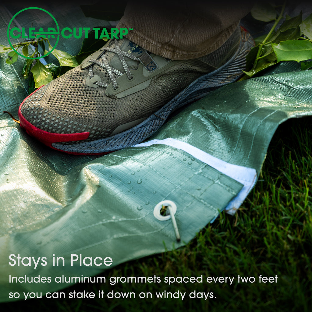 Clear-Cut Deluxe 10 Feet Landscape Tarp
