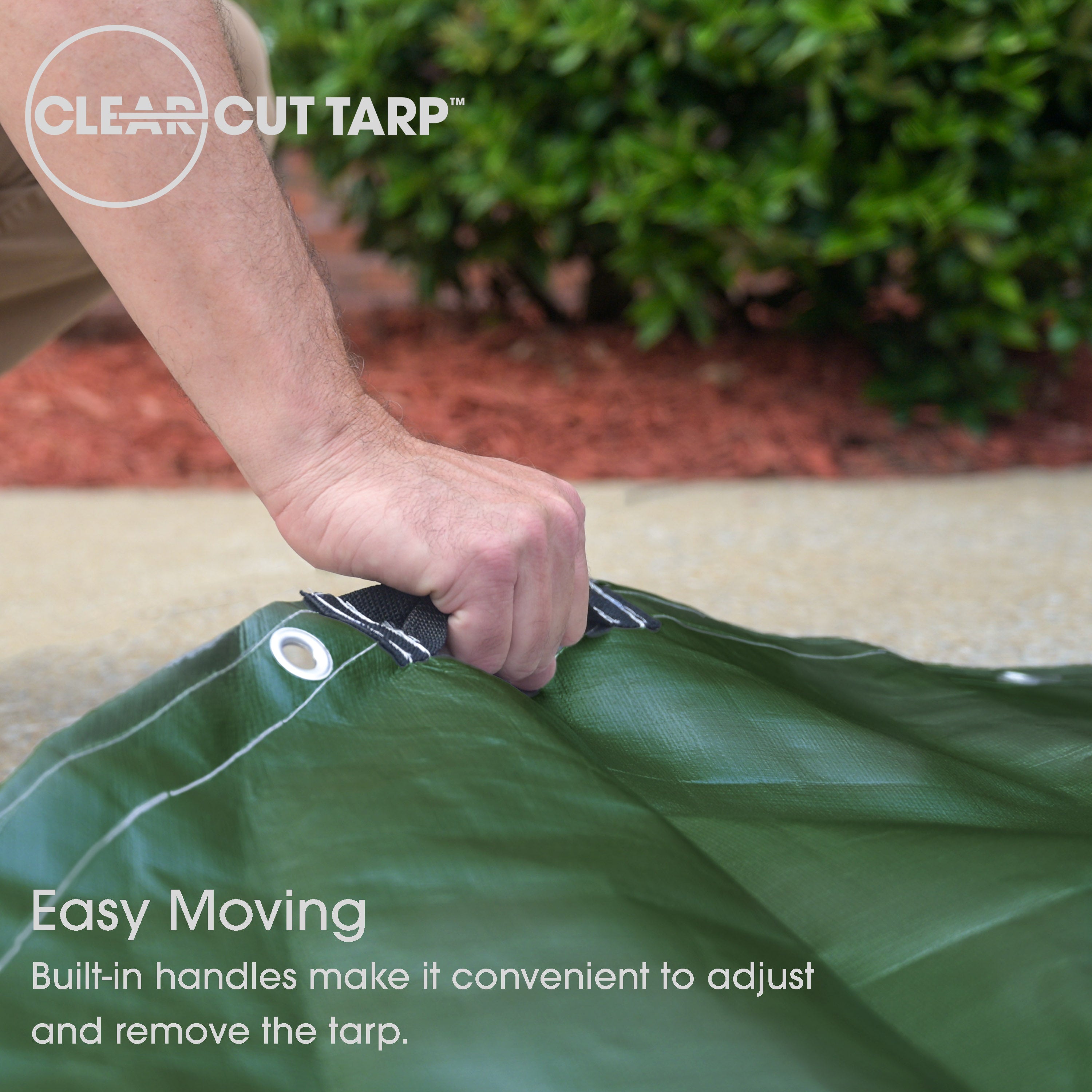 Clear-Cut Deluxe 10 Feet Landscape Tarp