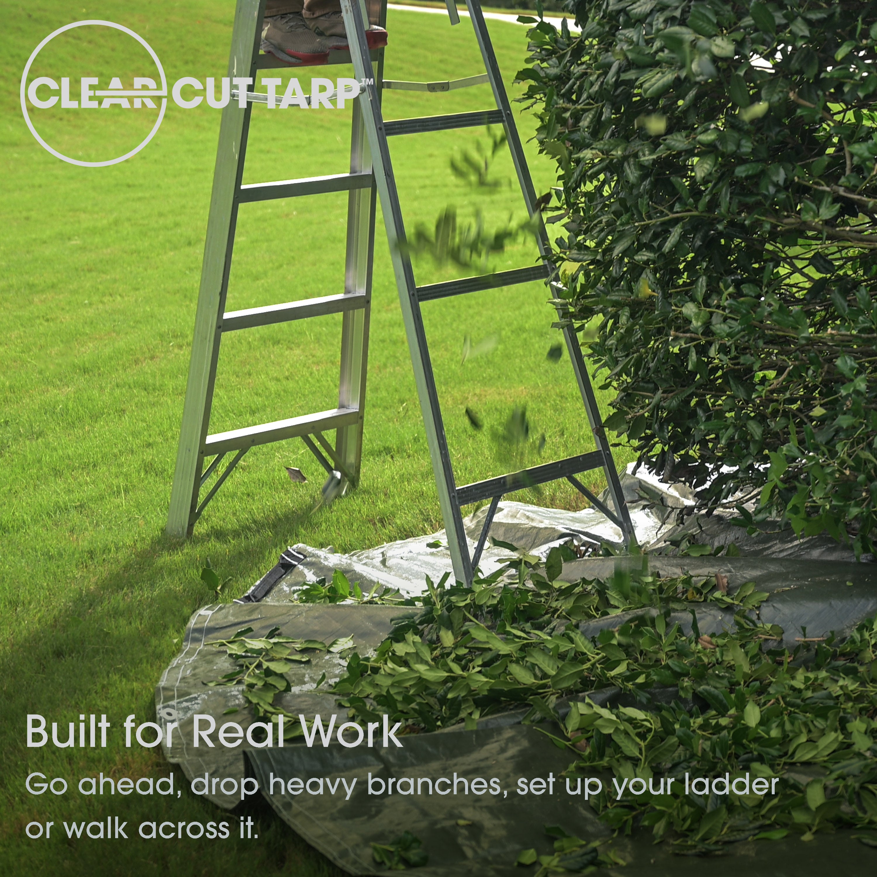 Clear-Cut Deluxe 10 Feet Landscape Tarp